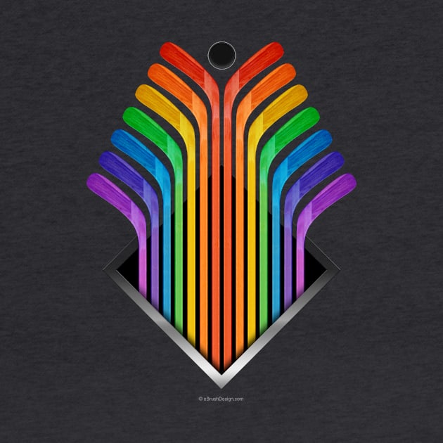 Hockey Stick Spectrum by eBrushDesign